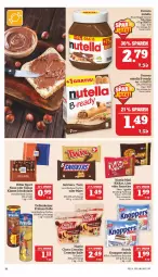 Gazetka promocyjna Marktkauf - Prospekt - Gazetka - ważna od 09.04 do 09.04.2022 - strona 24 - produkty: ball, creme, crossies, debeukelaer, elle, ferrero, haselnuss, kakao, knoppers, mars, milch, nuss, nuss-nugat-creme, nutella, prinzen rolle, ritter, ritter sport, schoko, schokolade, snickers, Sport, storck, Ti, twix, vollmilch