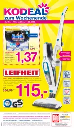 Gazetka promocyjna Kodi - Prospekte - Gazetka - ważna od 09.06 do 09.06.2022 - strona 12 - produkty: akku, Akku-Staubsauger, angebot, angebote, aust, ball, eis, Elektro, elle, Finish, powerball, reis, staubsauger, teller, Ti