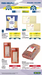 Gazetka promocyjna Metro - Wochen-Angebote Gastro - Gazetka - ważna od 01.11 do 01.11.2025 - strona 10 - produkty: angebot, aufschnitt, beutel, Brühwurst, butter, cheddar, cin, cola, edamer, eis, elle, gin, gouda, Kette, Kroketten, Kürbis, mac, milch, mozzarella, nuss, reis, rel, schinken, schnitten, schwarzwälder schinken, tagliatelle, Ti, tuc, wurst