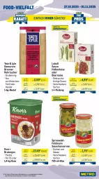 Gazetka promocyjna Metro - Wochen-Angebote Gastro - Gazetka - ważna od 01.11 do 01.11.2025 - strona 14 - produkty: angebot, auer, beutel, bio, bionade, bohne, braten, braun, cola, cookie, cookies, drink, eis, energy drink, espresso, flasche, getränk, getränke, Gläser, gurke, gurken, hollandaise, knorr, Konserven, lavazza, lukull, Palette, Rauch, red bull, reis, rohrzucker, salat, salate, sauce, sauce hollandaise, Ti, zucker