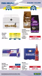 Gazetka promocyjna Metro - Wochen-Angebote Gastro - Gazetka - ważna od 01.11 do 01.11.2025 - strona 15 - produkty: angebot, auer, beutel, bio, bionade, bohne, braten, braun, cola, cookie, cookies, drink, eis, energy drink, espresso, flasche, getränk, getränke, Gläser, gurke, gurken, hollandaise, knorr, Konserven, lavazza, lukull, Palette, Rauch, red bull, reis, rohrzucker, salat, salate, sauce, sauce hollandaise, Ti, zucker