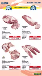 Gazetka promocyjna Metro - Wochen-Angebote Gastro - Gazetka - ważna od 01.11 do 01.11.2025 - strona 4 - produkty: Abtei, angebot, angebote, aqua, eis, filet, fisch, fischtheke, fleisch, frischfisch, lachs, lachsfilet, Metro, rwe, schwein, schweine, schweinefilet, schweinenacken, schweinerücken, seelachsfilet, steak, thunfisch, Ti, wein, weine, Wild