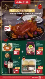 Gazetka promocyjna Aldi Nord - Von Montag - Gazetka - ważna od 23.12 do 23.12.2023 - strona 29 - produkty: amaro, eis, flasche, Frische Gans, Geflügel, gin, Knödel, küche, Küchen, Kühne, primitivo, reis, Ria, rotkohl, rotwein, Rubin, sauce, Ti, tiefpreis, wein, ZTE