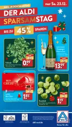 Gazetka promocyjna Aldi Nord - Von Montag - Gazetka - ważna od 23.12 do 23.12.2023 - strona 46 - produkty: aldi, alkohol, auto, brut, champagne, elle, feldsalat, ferrero, flasche, kirsch, LG, likör, magazin, Mon Chéri, papier, pralinen, rosen, Rosenkohl, salat, Schal, Schale, telefon, teller, Ti, wein, ZTE