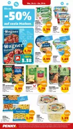 Gazetka promocyjna Penny - Prospekte - Gazetka - ważna od 29.06 do 29.06.2024 - strona 6 - produkty: bavaria blu, bergader, braten, bresso, cheddar, dell, frischkäse, grill, Käse, kerrygold, küche, Küchen, milram, mortadella, obazda, Ofen, pfanne, pfannen, pfannenkäse, quark, Ria, salami, salat, steinofen, Ti, und pfanne, wagner, zaziki