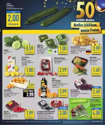 Gazetka promocyjna Budni - Gazetka - ważna od 20.01 do 20.01.2024 - strona 3 - produkty: aktionspreis, beere, beeren, bio, clementinen, deka, edeka bio, eis, erdbeere, erdbeeren, gurke, gurken, heidelbeere, heidelbeeren, himbeer, himbeere, himbeeren, kartoffel, kartoffeln, kohlrabi, orange, orangen, reis, Romatomaten, salat, Salatgurke, salatgurken, speisekartoffeln, suppe, suppen, Ti, tomate, tomaten, trauben