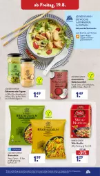 Gazetka promocyjna AldiSud - IN ZWEI WOCHEN - Gazetka - ważna od 20.08 do 20.08.2022 - strona 27 - produkty: aldi, alle artikel ohne dekoration, Asia Green Garden, bamboo, dekoration, eis, gin, ingwer, kokos, kokosnuss, Kokosnussmilch, mam, milch, nudel, nudeln, nuss, pute, reis, soja, suppe, Ti, wok, Zelt, ZTE