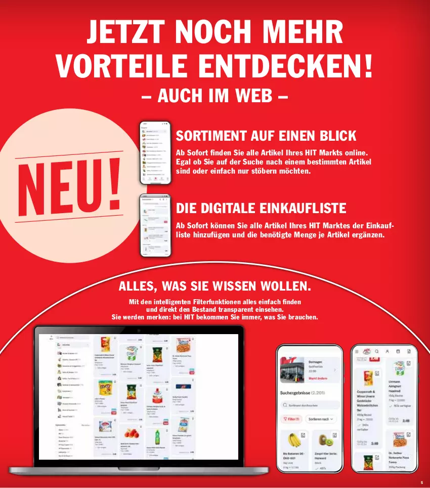 Aktueller Prospekt Hit - Wochenprospekt - von 06.01 bis 11.01.2025 - strona 5 - produkty: beko, decke, ente, erde, Intel, Rauch, Ti, wolle