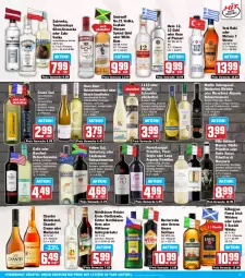 Gazetka promocyjna Hit - Wochenprospekt - Gazetka - ważna od 11.01 do 11.01.2025 - strona 17 - produkty: alkohol, amaro, auer, averna, Bad, Becher, Becherovka, Cap, chantré, creme, eis, ente, finesse, flasche, frucht, gallo, grand sud, hero, irish whiskey, kilbeggan, korn, kräuter, mariacron, Metaxa, Michel Schneider, moselland, nederburg, obst, ouzo, ouzo 12, Pinot, pinot grigio, primitivo, rebsortenweine, reis, Ria, rum, scotch, scotch whisky, smirnoff, Ti, vodka, wein, weinbrand, weine, whiskey, whisky, white rum, wilthener, yellow tail, yeni raki, ZTE