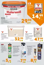 Gazetka promocyjna  - Gazetka - ważna od 26.09 do 26.09.2026 - strona 10 - produkty: auer, Bad, bio, biozidprodukte, brie, eimer, innenfarbe, Kinder, Kinderzimmer, kleber, küche, Küchen, lack, mam, Metallschutzlack, Rauch, Ria, rwe, Schrank, Ti, wasser