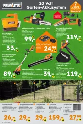 Gazetka promocyjna  - Gazetka - ważna od 26.09 do 26.09.2026 - strona 12 - produkty: akku, Bau, Behälter, bosch, Brei, bürste, bürsten, Draht, eis, Fugenbürste, garnitur, Garten, Kette, koffer, ladegerät, Laubsauger, mab, ohne akku und ladegerät, Rauch, reifen, reiniger, Ria, sac, säge, Schal, schlauch, Ti, wasser, werkzeug, Zelt