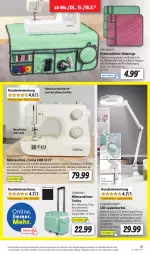 Gazetka promocyjna Lidl - Aktionsprospekt - Gazetka - ważna od 20.08 do 20.08.2022 - strona 19 - produkty: angebot, auto, Brei, decke, Deckel, dell, eier, eis, Elan, elle, HP, kissen, kraft, Laufen, led-licht, Leuchte, leuchten, linsen, Mode, Nähmaschine, reis, rel, Schal, silvercrest, Ti, tisch, trolley, ZTE