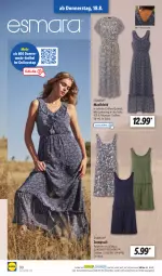 Gazetka promocyjna Lidl - Aktionsprospekt - Gazetka - ważna od 20.08 do 20.08.2022 - strona 30 - produkty: ecovero, esmara, jumpsuit, kleid, lenzing, maxikleid, Mode, ndk, Schal, Schale, Ti