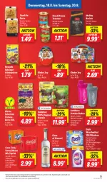 Gazetka promocyjna Lidl - Aktionsprospekt - Gazetka - ważna od 20.08 do 20.08.2022 - strona 35 - produkty: alesto, angebot, Cashew, cola, eis, elle, fanta, kakao, Kinder, melitta, Mezzo Mix, nesquik, oro di parma, ouzo, pasta, preisvorteil, reis, shake, sprite, teller, Ti, tomate, tomaten, waschmittel, ZTE