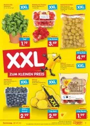 Gazetka promocyjna Netto Marken-Discount - Filial-Angebote - Gazetka - ważna od 30.07 do 30.07.2022 - strona 7 - produkty: angebot, basilikum, beere, beeren, bestpreis, beutel, eis, Frühkartoffeln, heidelbeere, heidelbeeren, kartoffel, kartoffeln, leine, pflaume, pflaumen, reis, sac, Schal, Schale, speisefrühkartoffeln, Ti, tomate, tomaten, topf, zitrone, zitronen, ZTE