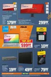 Gazetka promocyjna Metro - Office Spezial - Gazetka - ważna od 02.11 do 02.11.2022 - strona 5 - produkty: aust, Bau, celeron, elle, Externe Festplatte, festplatte, Intel, latte, monitor, notebook, office, Pentium, Ria, ssd, teller, Ti, top-hit, usb, VivoBook