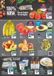 Gazetka promocyjna E Center - Angebote der Woche - Gazetka - ważna od 06.08 do 06.08.2022 - strona 4 - produkty: avocado, avocados, banane, bananen, Becher, bio, bioland, Bona, deka, deutschland card, eier, eis, elle, flasche, fleisch, frucht, früchte, hartkäse, joghur, joghurt, Käse, mac, merl, Nektar, nektarinen, pasta, rispentomaten, rwe, Schal, Schale, tee, Ti, tomate, tomaten