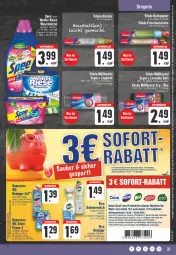 Gazetka promocyjna Edeka - Angebote der Woche - Gazetka - ważna od 17.06 do 17.06.2023 - strona 21 - produkty: aktionspreis, beutel, Brei, Coral, coupon, domestos, eis, elvital, flasche, frischhaltefolie, gin, lavendel, mac, müllbeutel, papier, reis, sofort-rabatt, spee, tee, Ti, vileda, vita, waschmittel, ZTE