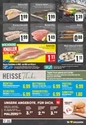 Gazetka promocyjna Edeka - Angebote der Woche - Gazetka - ważna od 17.06 do 17.06.2023 - strona 24 - produkty: aktionspreis, angebot, angebote, apfel, aqua, ball, berliner, bio, braten, eier, eis, elle, ente, filet, fisch, fische, Fischer, fleisch, forelle, garnelen, grill, grill und pfanne, ideal zum braten, knoblauch, lachs, mac, Makrele, malz, matjes, nuss, omega, Omega-3, pfanne, reis, rel, riesengarnelen, Rotbarsch, rotbarschfilet, saft, sahne, Schere, Soße, telefon, Ti, tisch, topf, uhr, und pfanne, Wels