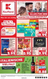 Gazetka promocyjna Kaufland - Prospekt - Gazetka - ważna od 14.08 do 14.08.2024 - strona 1 - produkty: alkohol, amaro, aperitivo rosato, Bergamotte, Berger, beutel, Blüte, chips, crunchips, eis, ente, kaffee, kräuter, kräutern, LG, likör, lorenz, lorenz crunchips, mövenpick, mövenpick kaffee, orange, orangen, pampers, Pants, pils, pilsner, radeberger, radeberger pilsner, rama, ramazzott, ramazzotti, Rauch, reis, rosato, Ti, windeln, windeln oder pants, zitrone, zott, ZTE