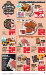 Gazetka promocyjna Kaufland - Prospekt - Gazetka - ważna od 14.08 do 14.08.2024 - strona 25 - produkty: angebot, angebote, auer, beef, besteck, braten, burger, eis, elle, entrecôte, fleisch, fleisch in selbstbedienung, Fleischspieße, geschirr, gewürz, grill, hackfleisch, hackfleisch gemischt, hamburger, ideal zum grillen, ilag, jungbullen, Kalbfleisch, mit paprika, paprika, purland, reis, rind, rindfleisch, Rückensteak, schwein, schwein und rind, schweine, schweinebraten, schweinerücken, steak, teller, Ti, vom schwein und rind, wein, weine, ZTE, zwiebel, zwiebeln