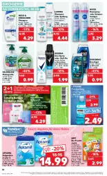 Gazetka promocyjna Kaufland - Prospekt - Gazetka - ważna od 14.08 do 14.08.2024 - strona 34 - produkty: alkohol, angebot, apfel, banane, beko, beutel, bio, Brei, coupon, deo, duschdas, duschgel, feuchttücher, flüssigseife, folgemilch, frucht, haarspray, hipp, keks, Kinder, lavera, LG, listerine, milch, mint, mundspülung, nivea, oder schaumfestiger, ohne alkohol, olive, palmolive, quetschbeutel, rexona, roll-on, schaumfestiger, Seife, shampoo, shampoo oder spülung, snack, spülung, Ti, tücher, ZTE