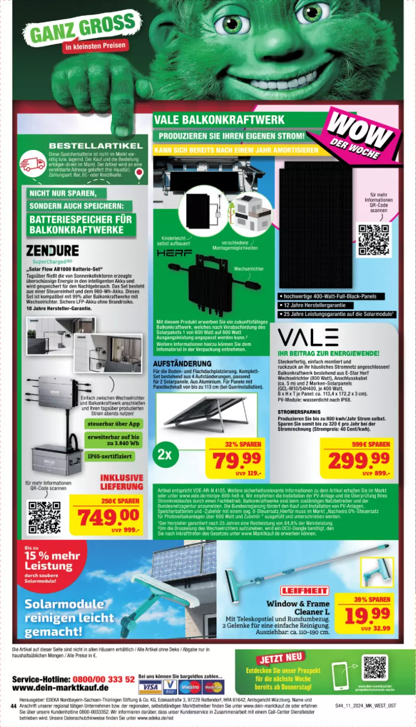 Aktueller Prospekt Marktkauf - Prospekt - von 10.03 bis 16.03.2024 - strona 44 - produkty: akku, Astra, batterie, deka, eis, elle, ente, HP, Intel, kraft, lack, leifheit, Rauch, Reinigung, reis, ring, rwe, sac, Teleskop, teleskopstiel, teller, Ti, wasser