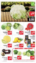 Gazetka promocyjna Marktkauf - Prospekt - Gazetka - ważna od 16.03 do 16.03.2024 - strona 11 - produkty: aktionspreis, avocado, avocados, deka, eis, eisbergsalat, galiamelone, kartoffel, kartoffeln, kohlrabi, melone, nuss, pflaume, pflaumen, reis, salat, speisekartoffeln, Ti, tomate, tomaten, Wirsing