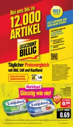 Gazetka promocyjna Marktkauf - Prospekt - Gazetka - ważna od 16.03 do 16.03.2024 - strona 2 - produkty: aktionspreis, aldi, Becher, deka, discount, eis, exquisa, exquisa frischkäse, frischkäse, Käse, nivea, nuss, reis, Ti