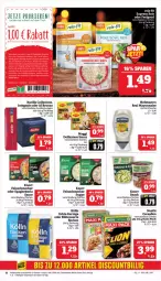 Gazetka promocyjna Marktkauf - Prospekt - Gazetka - ważna od 16.03 do 16.03.2024 - strona 22 - produkty: aktionspreis, barilla, Becher, bier, Biere, Blüte, cerealien, deka, delikatess sauce, eis, feinschmecker, flasche, Hellmann's, knorr, kölln, maggi, mayonnaise, nuss, reis, Ria, sauce, snack, suppe, Ti, tisch, tomate, tomaten, Yo, ZTE