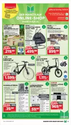 Gazetka promocyjna Marktkauf - Prospekt - Gazetka - ważna od 16.03 do 16.03.2024 - strona 29 - produkty: angebot, angebote, Bank, Bau, decke, Deckel, E-Bike, Eckregal, eis, elle, ente, gasgrill, Germ, grill, Kette, kissen, kraft, latte, Leuchte, Liege, regal, reis, Ria, Schal, schwerlastregal, sessel, shimano, spee, Ti, uhr, wasser