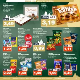 Gazetka promocyjna Real - Gazetka - ważna od 09.12 do 09.12.2023 - strona 13 - produkty: asti, bonbons, brezel, Brezeln, caramel, chips, cola, cracker, Doritos, eis, erdnüsse, früchte, funny-frisch, gin, Hustenbonbons, jumbo, kirsch, malteser, meeresfrüchte, paprika, popcorn, reis, storck, Ti, toffifee, weihnachten, WICK, ZTE, zucker