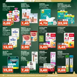 Gazetka promocyjna Real - Gazetka - ważna od 09.12 do 09.12.2023 - strona 22 - produkty: bambus, Beba, brause, Brausetabletten, Brei, Bulldog, doppelherz, duni, Duniwell, eis, feuchttücher, folgemilch, frucht, gillette, gin, hipp, krüger, LG, mac, mach3, milch, Nasenspray, nestlé, pampers, rasierer, Rasierklinge, rasierklingen, reis, rel, tablet, tablett, Tablette, Ti, tücher, vita, Vitamine, waschlappen, weihnachten, windeln, ZTE