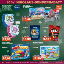 Gazetka promocyjna Real - Gazetka - ważna od 09.12 do 09.12.2023 - strona 28 - produkty: akku, Bau, chips, Gesellschaftsspiel, Jungfrau, Leuchte, Peppa Pig, Spiele, Steckspiel, Ti, Tüte, uhr
