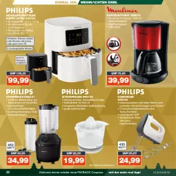 Gazetka promocyjna Real - Gazetka - ważna od 09.12 do 09.12.2023 - strona 32 - produkty: alle artikel ohne dekoration, auto, Behälter, coupon, coupons, dekoration, edelstahl, eis, fritteuse, grill, handmixer, kaffee, kaffeeautomat, latte, Mixer, payback, saft, smoothie, smoothies, spülmaschinen, standmixer, tasse, Ti, Tiere, weihnachten, Zitruspresse