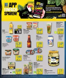 Gazetka promocyjna Diska - Gazetka - ważna od 03.08 do 03.08.2024 - strona 9 - produkty: Bau, bio, champignon, champignons, chili, creme, decke, deka, dittmann, edeka bio, eis, feinkost, filet, filets, flasche, gemüsemais, gin, hartweizen, hering, Herings, heringsfilets, keimöl, korn, magazin, maggi, mais, mazola, miracel, miracel whip, natur, pasta, pfeffer, pfefferonen, reis, ring, salat, salatcreme, Salsa, sauce, senf, tee, texicana, Texicana Salsa, Ti, tomate, tomaten, wurst