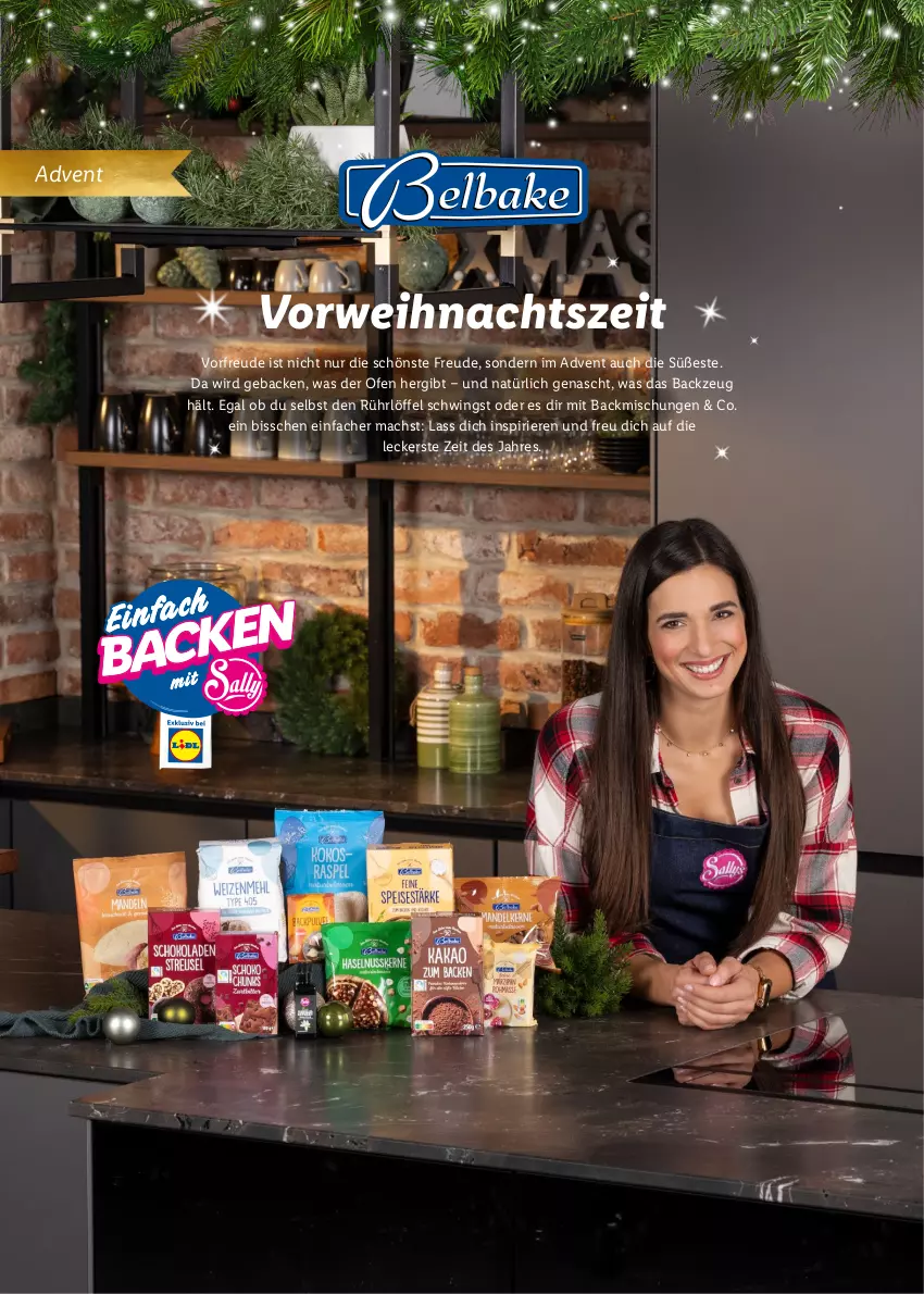 Aktueller Prospekt Lidl - Magische Weihnachtszeit - von 09.11 bis 24.12.2023 - strona 4 - produkty: backmischung, Backmischungen, geback, Löffel, mac, Ofen, rwe