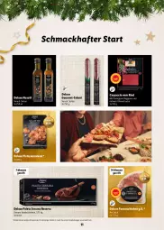 Gazetka promocyjna Lidl - Magische Weihnachtszeit - Gazetka - ważna od 24.12 do 24.12.2023 - strona 11 - produkty: ACC, angebot, Carpaccio, mac, nuss, olive, oliven, olivenöl, olivenöl extra, parmaschinken, parmigiano, parmigiano reggiano, pistazien, Rana, reggiano, rind, salami, schinken, serrano, Ti, ZTE