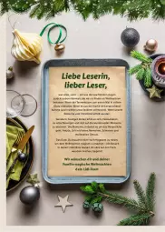 Gazetka promocyjna Lidl - Magische Weihnachtszeit - Gazetka - ważna od 24.12 do 24.12.2023 - strona 2 - produkty: an weihnachten, Bau, eis, ente, Heu, Kinder, küche, Leuchte, leuchten, mac, nuss, Rauch, reis, Tannenbaum, Ti, tisch, weihnachten