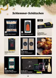 Gazetka promocyjna Lidl - Magische Weihnachtszeit - Gazetka - ważna od 24.12 do 24.12.2023 - strona 29 - produkty: angebot, curry, currywurst, eis, feinkost, filet, Geschenkbox, gouda, korb, lachs, natur, ndk, Nordsee, Safran, strandkorb, Ti, wein, wurst, ZTE