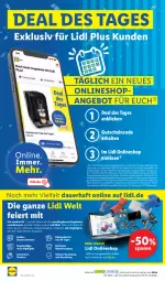 Gazetka promocyjna Lidl - Aktionsprospekt - Gazetka - ważna od 24.06 do 24.06.2023 - strona 20 - produkty: angebot, angebote, auer, decke, eier, erde, gutschein, gutscheine, ndk, Schal, Schale, Ti, uhr, ZTE
