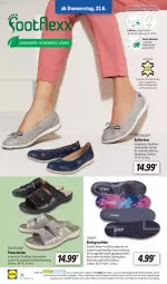 Gazetka promocyjna Lidl - Aktionsprospekt - Gazetka - ważna od 24.06 do 24.06.2023 - strona 30 - produkty: angebot, ball, Ballerinas, Bau, bett, crivit, decksohle, dell, eis, elle, Freizeitschuhe, Mode, ndk, pantolette, pantoletten, reis, Schal, Schale, schuhe, Ti, ZTE