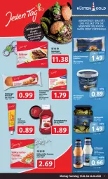 Gazetka promocyjna Markant - Prospekte - Gazetka - ważna od 24.06 do 24.06.2023 - strona 7 - produkty: brötchen, burger, eis, flasche, grill, grillsauce, hamburger, hamburger brötchen, ketchup, küsten a gold, küstengold, reis, sauce, saucen, senf, Ti, tomate, tomaten, tomatenketchup, ZTE