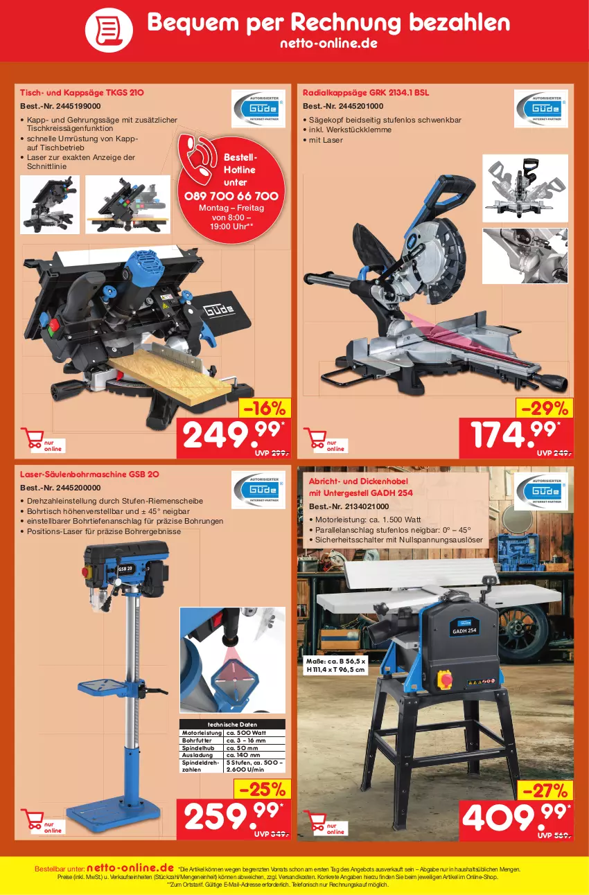 Aktueller Prospekt Netto Marken-Discount - Filial-Angebote - von 06.02 bis 11.02.2023 - strona 49 - produkty: angebot, eis, Elan, elle, Gehrungssäge, kappa, ndk, reis, reiss, säge, Schal, telefon, Ti, tisch, Tischkreissäge, uhr, ZTE