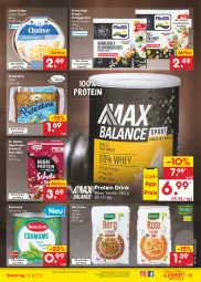 Gazetka promocyjna Netto Marken-Discount - Filial-Angebote - Gazetka - ważna od 11.02 do 11.02.2023 - strona 15 - produkty: angebot, bestpreis, bio, brot, Dr. Oetker, drink, eis, fertiggericht, fertiggerichte, frosta, linsen, Loose, mam, müsli, nuss, quäse, reis, schoko, Ti, vanille, ZTE