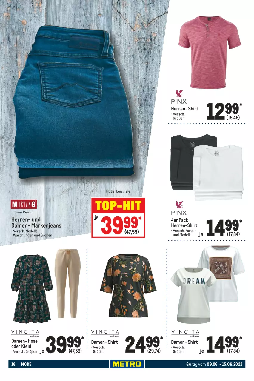 Aktueller Prospekt Metro - NonFood - von 01.06 bis 24.07.2022 - strona 18 - produkty: dell, eis, elle, herren-shirt, hose, jeans, kleid, Mode, shirt, Spiele, Ti, top-hit