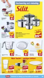 Gazetka promocyjna Famila - Prospekte - Gazetka - ważna od 19.10 do 19.10.2024 - strona 29 - produkty: angebot, angebote, Becher, edelstahl, edelstahlmesser, eis, elle, fleisch, Fleischtopf, herdarten, messer, pasta, reis, shorty, stielkasserolle, teller, Ti, tisch, topf, Topfset, trinkglas, Zitruspresse, ZTE, zwiebel, zwiebeln