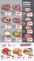 Gazetka promocyjna Famila - Prospekte - Gazetka - ważna od 19.10 do 19.10.2024 - strona 5 - produkty: ananas, Bau, beef, braten, brustfilet, creme, decke, eis, elle, filet, fleisch, Geflügel, geflügelsalat, Germ, gewürz, gyros, hähnchenbrust, hähnchenbrustfilet, Hähnchengyros, hühner, küche, Küchen, mandarine, mandarinen, Meister, minutensteaks, mit zwiebeln, natur, nerf, pute, putenschnitzel, rind, rinder, Rinderroulade, rinderrouladen, rindfleisch, roastbeef, rouladen, saft, salat, salatcreme, schnitzel, schwein, spargel, steak, steaks, suppe, suppen, suppenfleisch, Ti, tisch, wein, zwiebel, zwiebeln