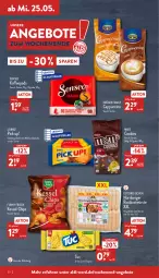 Gazetka promocyjna Aldi Nord - Aldi-Aktuell - Gazetka - ważna od 28.05 do 28.05.2022 - strona 30 - produkty: aldi, angebot, angebote, Berger, beutel, braten, Cap, cappuccino, chips, cin, cookie, cookies, elle, funny-frisch, gin, grill, kaffee, kaffeepads, krüger, leibniz, mars, milch, nürnberger, Pick Up!, sandwich, schoko, schokolade, senseo, teller, Ti, tuc
