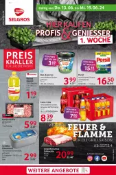 Gazetka promocyjna Selgros - Food - Gazetka - ważna od 19.06 do 19.06.2024 - strona 1 - produkty: bacon, Becher, coca-cola, cola, eis, flasche, grill, mw-flasche, persil, rapsöl, reines rapsöl, schoko, schokolade, Schöller, tee, Ti, universal pulver, Wanne, würfel